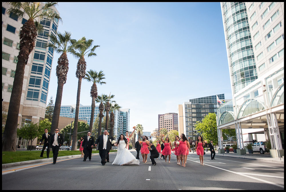 San Jose Hilton Wedding Photos