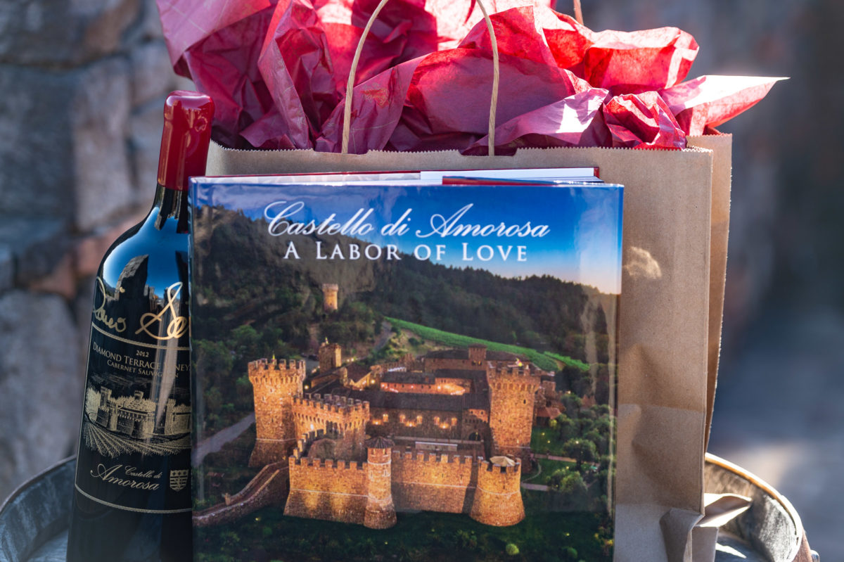 castello di amorosa proposal tour gifts