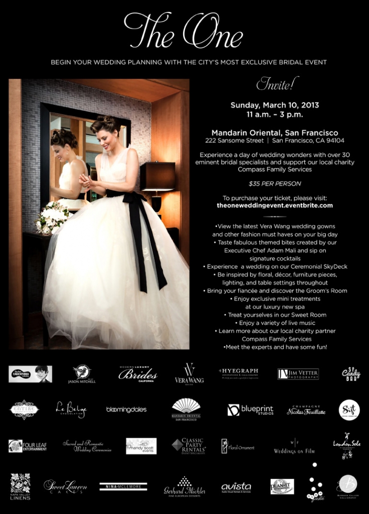 San Francisco Bridal Event at Mandarin Oriental San Francisco