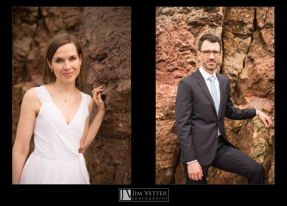 Corona Heights Wedding Portraits in San Francisco