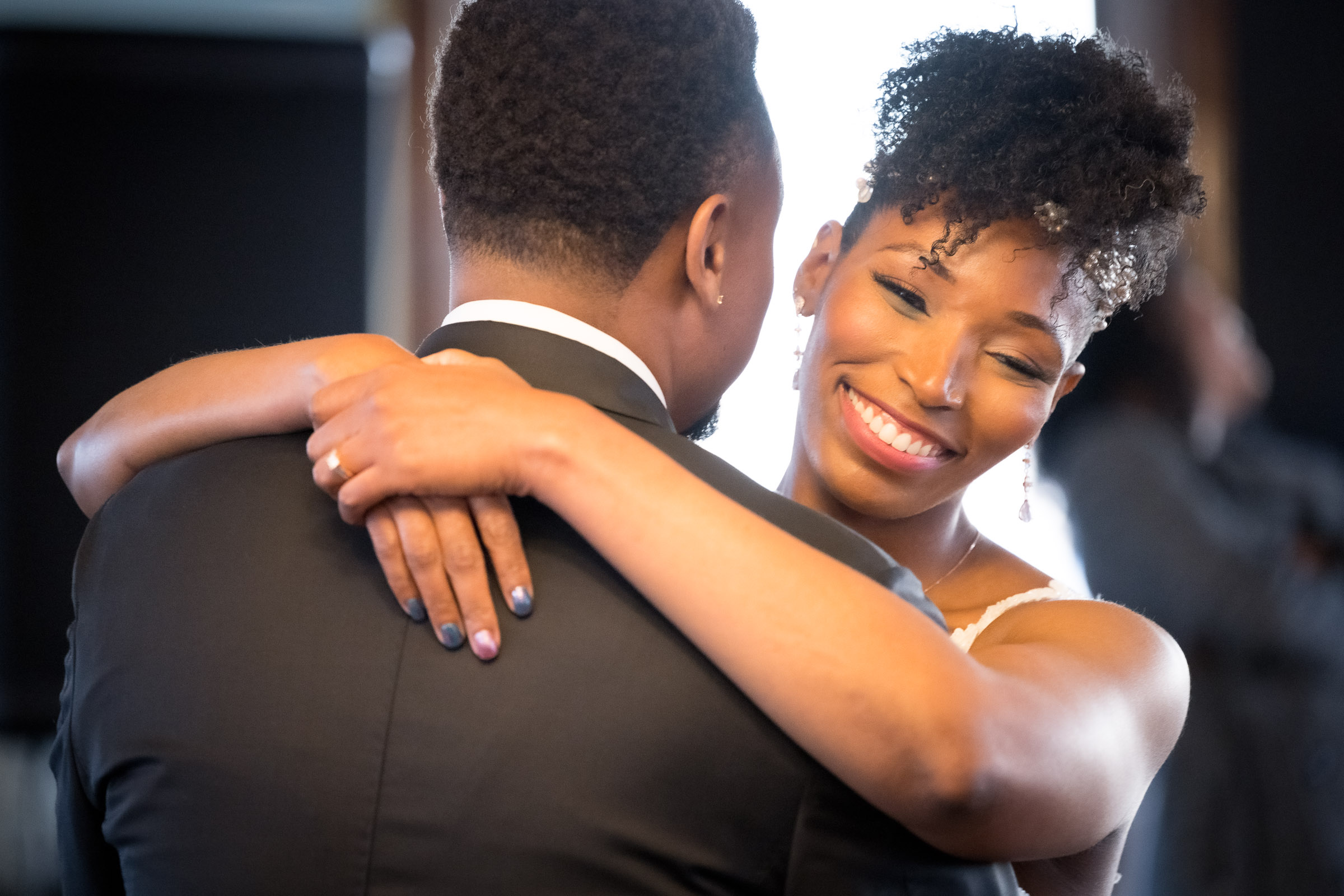 Bride & Groom Dancing