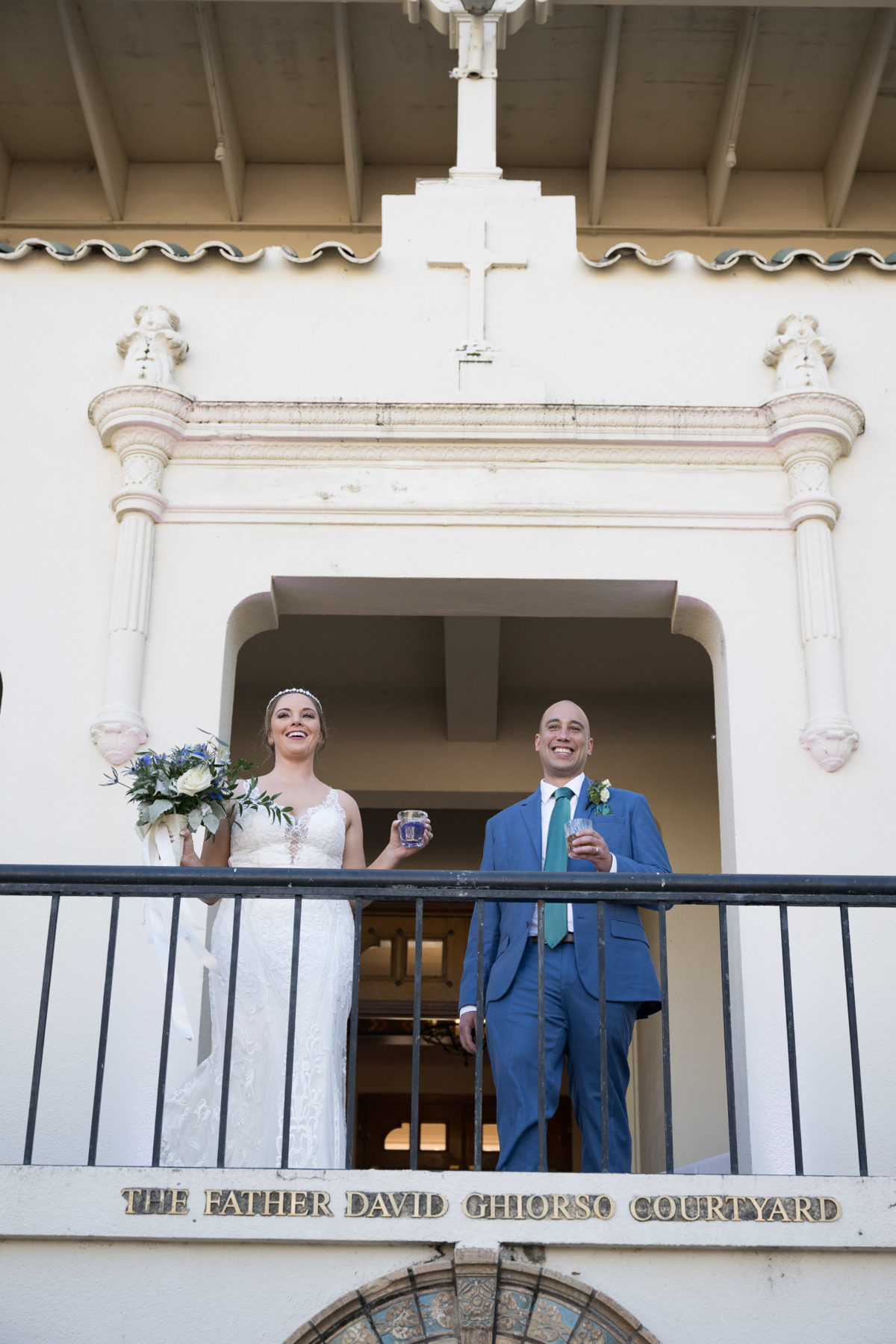 bride and groom grand entrance