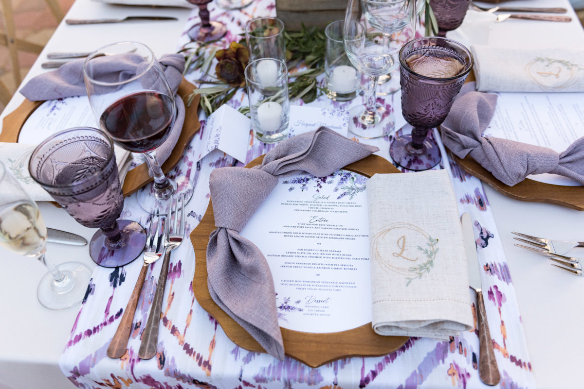 wedding tablescape