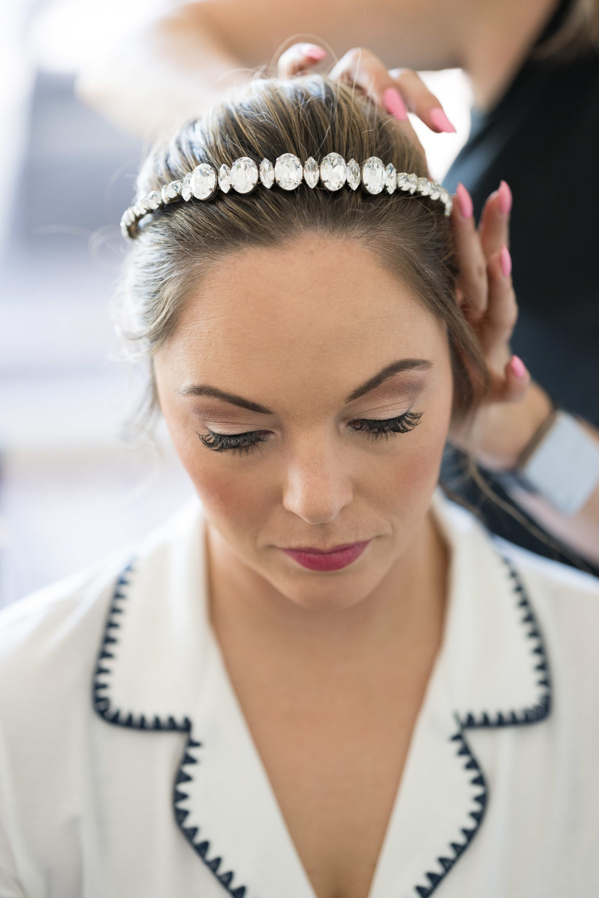 bride getting ready