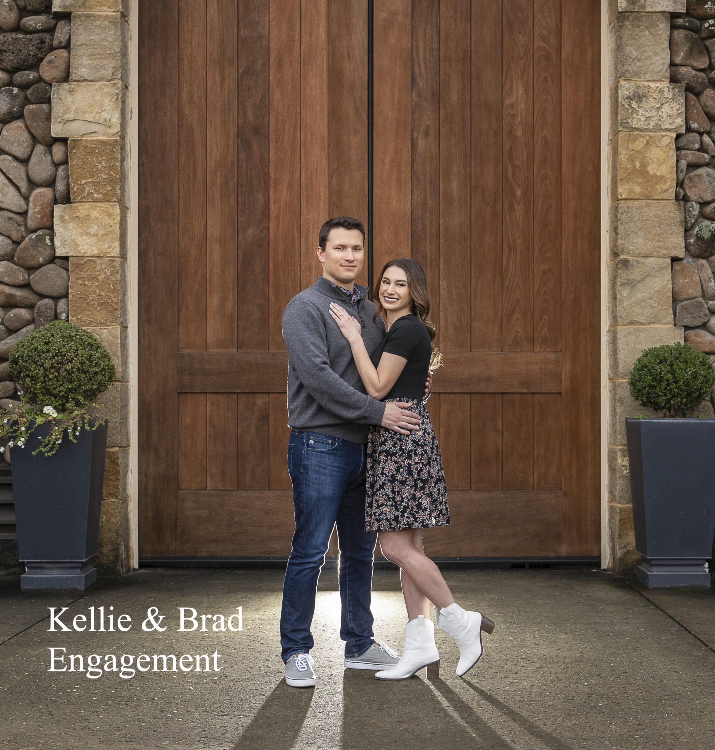 Kellie and bard engagement.