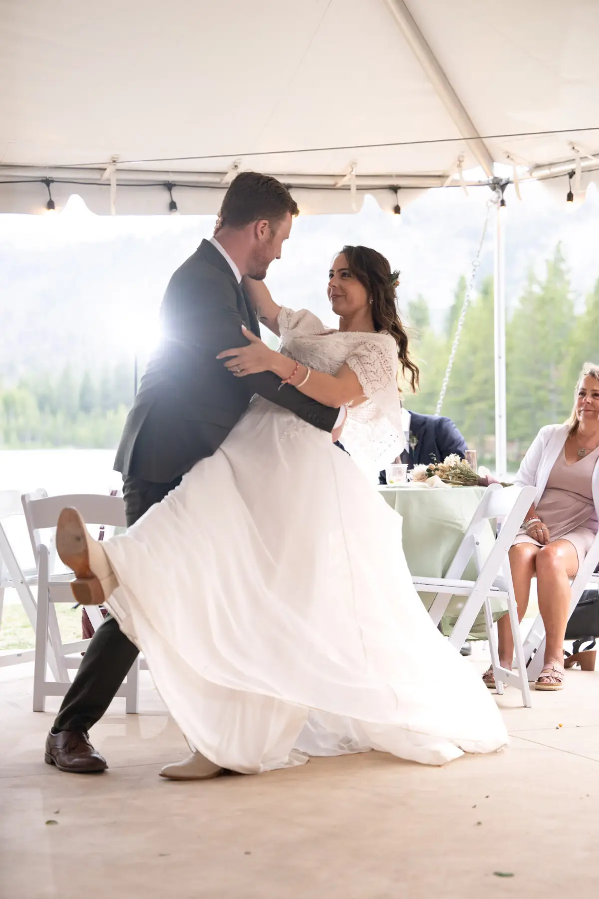 Bride and Groom first dance